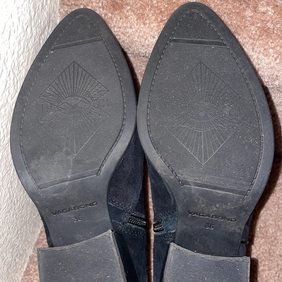 Vagabond black suede Chelsea boots - Picture 4 of 5